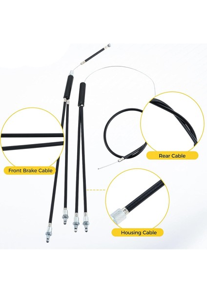 Gyro Sistemleri ve 20 Inç Bisikletler Için Bisiklet Gyro Fren Kabloları (Yurt Dışından) fiyatları
