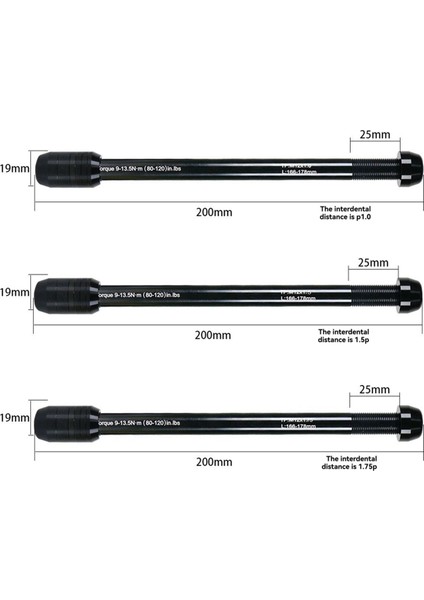 Bisiklet Antrenörü Thru Axle Yol Bisikleti Antrenörü Şaft Şişi M12X1.75 (Yurt Dışından) modelleri