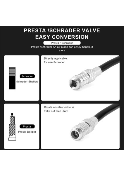 Bengguo 160PSI Bisiklet Pompası ve Göstergeli Bisiklet Lastiği Şişirme Pompası (Yurt Dışından) modelleri