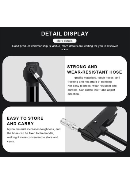 Bengguo 160PSI Bisiklet Pompası ve Göstergeli Bisiklet Lastiği Şişirme Pompası (Yurt Dışından) indirimleri