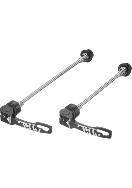 Motsuv Alüminyum Alaşımlı Hızlı Çıkarma Şiş Seti Mtb Bisikleti Için Siyah (Yurt Dışından)