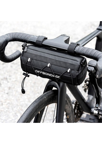 Offbondage Su Geçirmez Bisiklet Ön Boru Çantası Büyük Kapasiteli Gidon (Yurt Dışından) modelleri