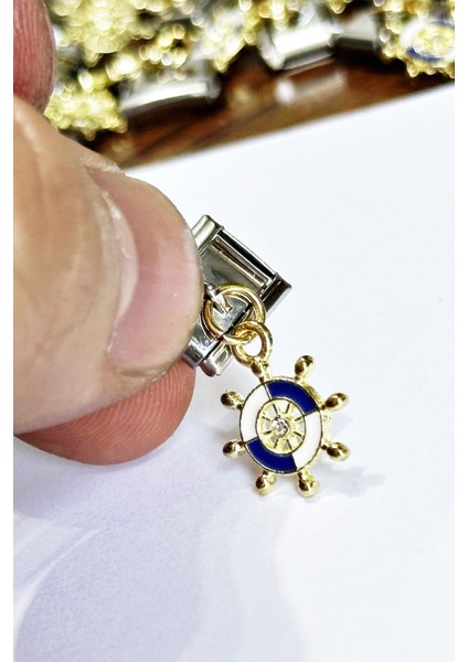 Nomination Çelik Bileklik Uzatma Ek Charm (1 Adet) 9mm scb26c