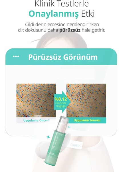 Hassas Ciltler İçin Yoğun Nemlendirici Bakım Serumu Super Panthenol Spicule Serum 100 Shot Mild
