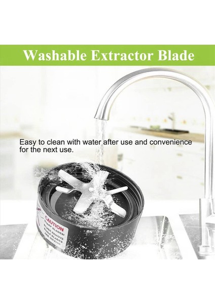 600W / Pro 900W Ekstraktör Besin Çıkarıcı Smoothie Maker Yedek Parçaları Için 2 Paket Yedek Meyve Sıkacağı Bıçakları (Yurt Dışından) fiyatları