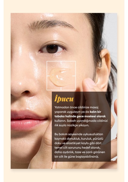 Leke Karşıtı C Vitamini İçerikli Uyku Maskesi Vita C Plus Spot Correcting Sleeping Pack Cream