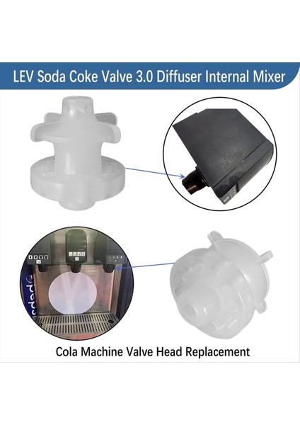 4 Adet Lev Soda Kok Vanası 3.0 Difüzör Dahili Mikser, Kola Makinesi Yedek Tamir Vanası Düzeneği 28368 (Yurt Dışından) fırsatları