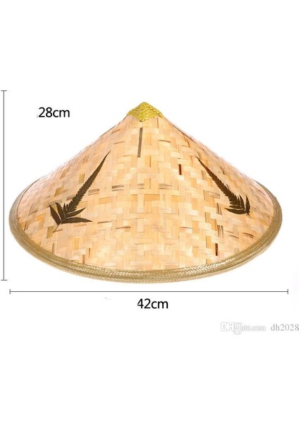 Mdb Naturel Renk Cambodia Kamboçyalı Vietnam Şapkası Pvc Hasır fiyatları