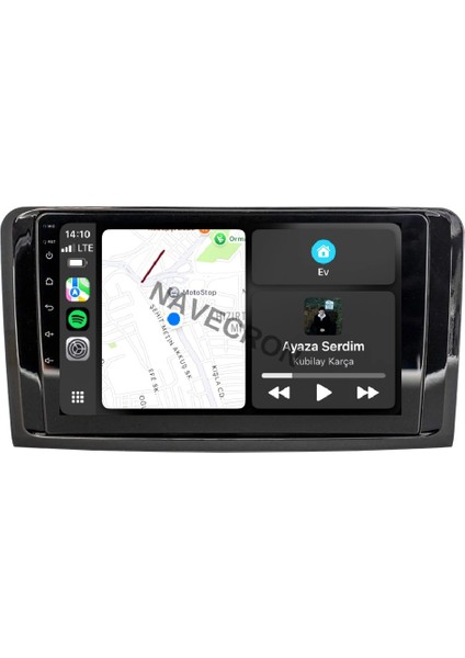 Mercedes ml Serisi 2006-11 9"uyumlu Androıd Multimedya Gerçek 2/32 Kablosuz Carplay Geri Görüş Kameralı