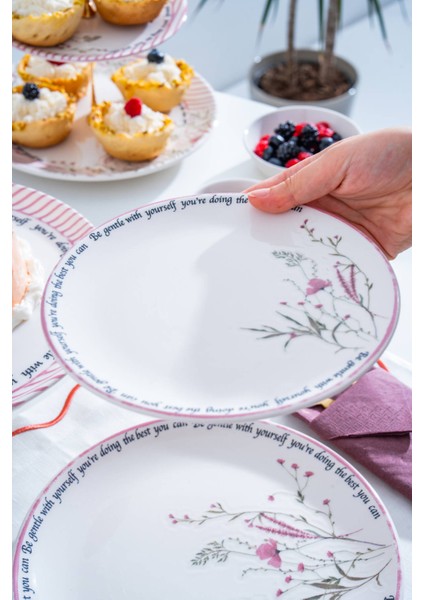 6 Lı Pasta Tabağı - 19 cm fiyatları