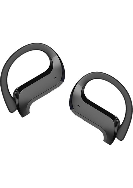 Kablosuz Bluetooth 5.0 Kulaklıklar 1000 Mah Stereo Kulaklık Handfree Evrensel Siyah (Yurt Dışından)