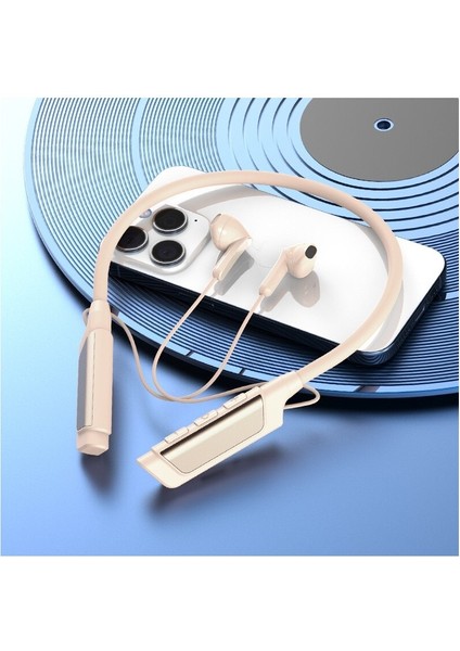 Kulak Içi Kablosuz Bluetooth Kulaklıklar Çocuk Asılı Boyun Bluetooth Kulaklıklar (Yurt Dışından)