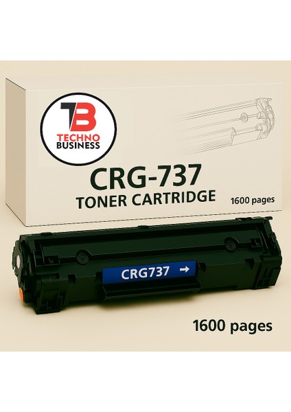 CRG-737 Muadil Toner – Canon I-Sensys MF237 / MF217W / MF229DW Uyumlu – 1600 Sayfa Kapasiteli