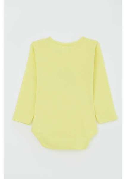 Erkek Bebek Çıtçıtlı Body Küçüktamirci 9 Ay-3 Yaş, Fıstık Yeşili