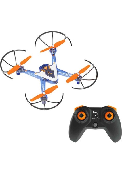 Işıklı USB Şarjlı Uzaktan Kumandalı Night Hawk Stunt Drone 22,5 cm – LED Işıklı, 16 Farklı Hareketli Uçuş