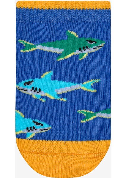 Erkek Çocuk Deep Sea 4lü Patik Çorap