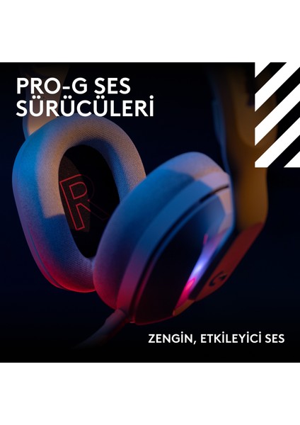 G G522 Lıghtspeed Wireless Gaming Pc Headset - Beyaz indirimleri