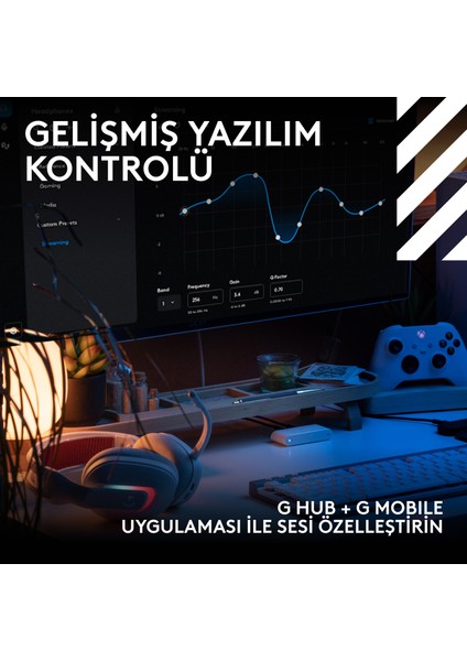 G G522 Lıghtspeed Wireless Gaming Pc Headset - Beyaz