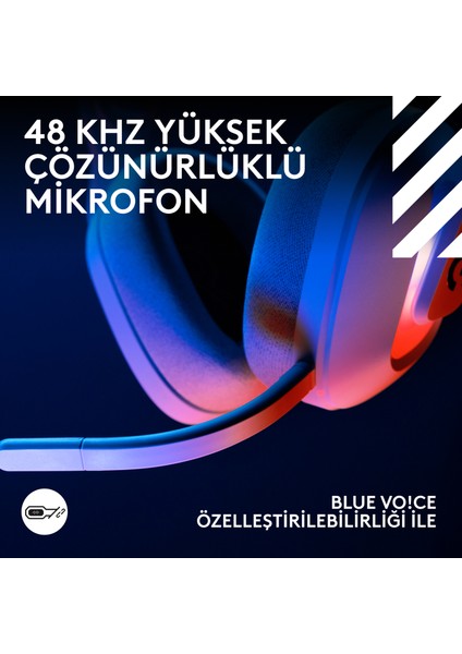 G G522 Lıghtspeed Wireless Gaming Pc Headset - Beyaz