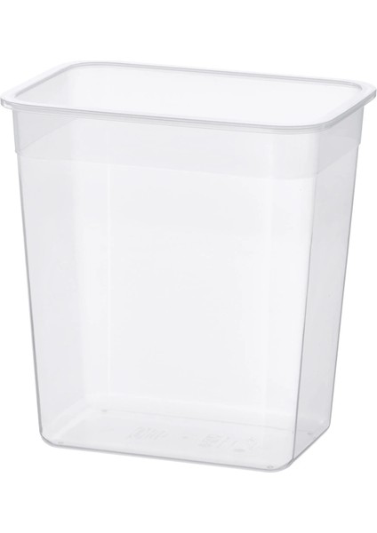 365+ Plastik Saklama Kabı Plastik 4,2 Lt Dikdörtgen