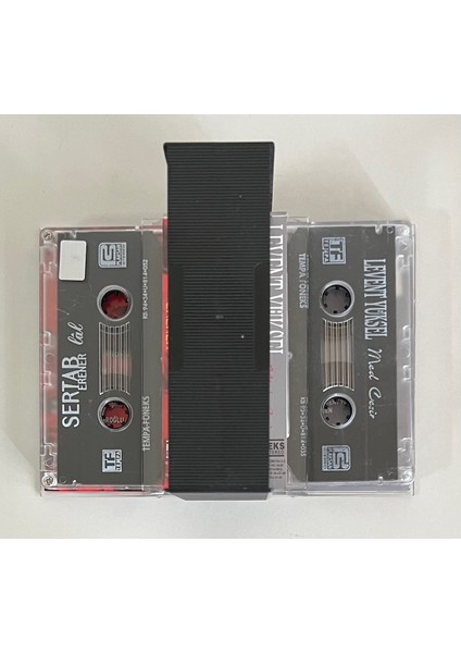 Levent Yüksel Medcezir - Sertab Erener Lal Çift Özel Kaset (Orijinal Dönem Baskı Kaset) modelleri