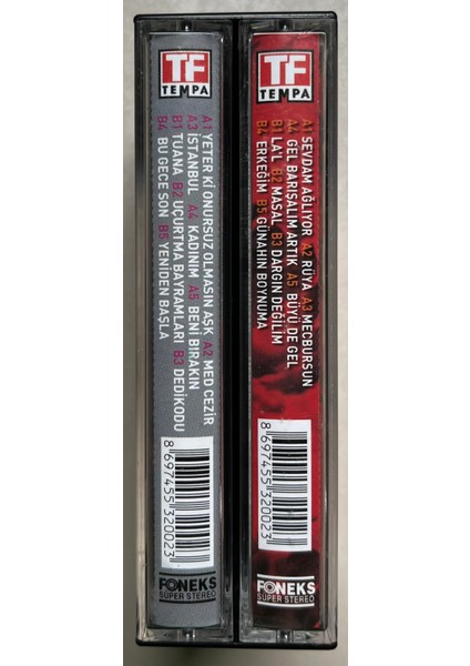 Levent Yüksel Medcezir - Sertab Erener Lal Çift Özel Kaset (Orijinal Dönem Baskı Kaset) fırsatları