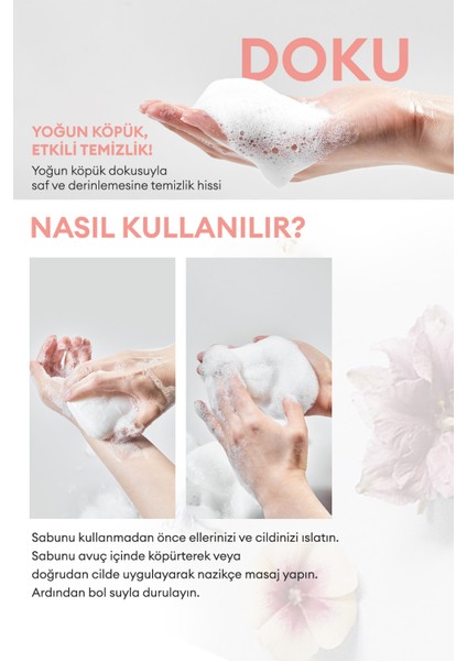 Yoğun Nemlendirici Sabun Beyaz Misk Aromalı 100 gr Güney Kore Menşeli