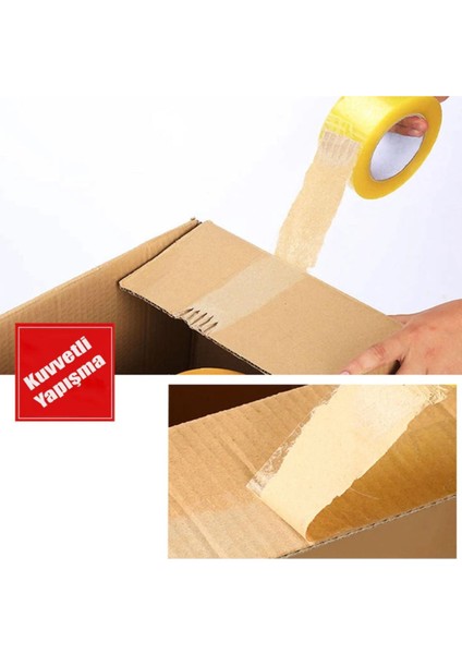 Koli Bandı 45 mm x 100 mt Şeffaf Güçlü Yapışkanlı Kopmayan Bant modelleri