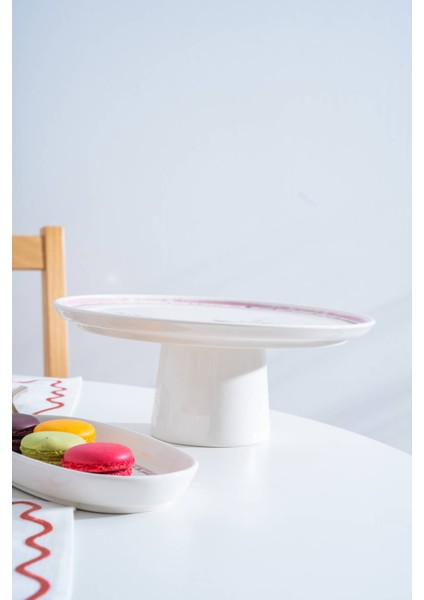 Ayaklı Sunum Tabağı - 26 cm fiyatları