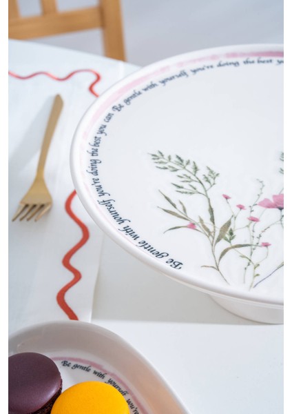 Ayaklı Sunum Tabağı - 26 cm modelleri