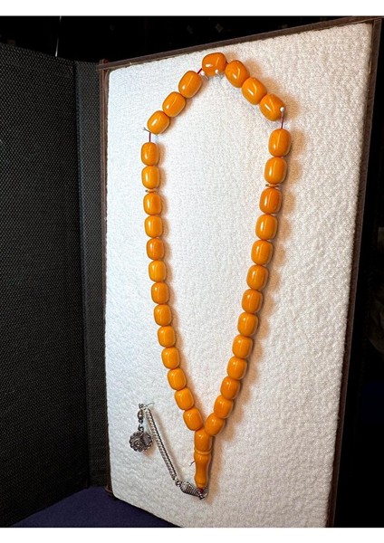 Sıkma Çubuk Kehribar Tesbih Kapsül Kesim Sarı Kesim T-142 modelleri