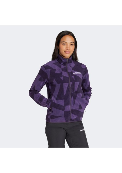 TERREX JN0996 Terrex Multi Printed Full-Zip Fleece Jacket