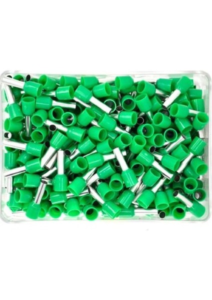 Iyf-6.0 ,6mm²/yeşil 250-ADET Kablo Yüksük