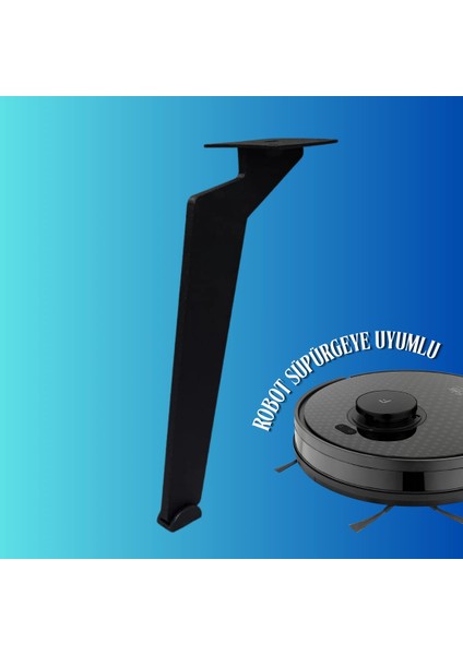 20 cm Metal Tabanca Ayak Koltuk Ayağı Mobilya Ayağı Ünite Ayağı Konsol Ayağı Puf Berjer Ayağı ( 4 Adet ) modelleri