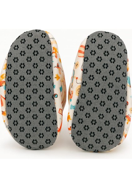 Bebek Polar Patik - Yumuşak Tabanlı, Kaymaz, Sıcak Tutarlı Kışlık Ev Ayakkabısı - Desenli Unisex Model fırsatları