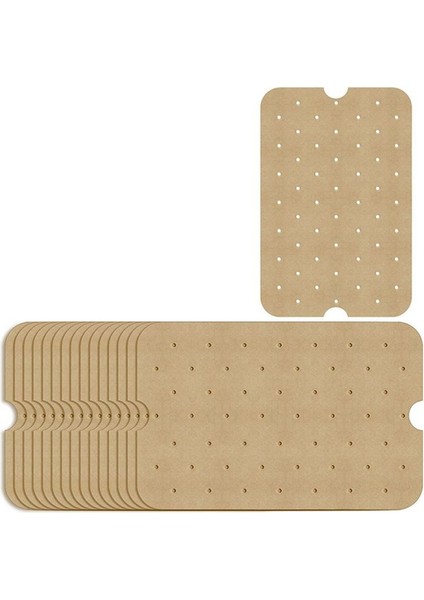 400 Adet Hava Fritöz Parşömen Kağıdı Gömlekleri Foodi Smart Xl FG551 6-In-1 Kapalı Izgara Aksesuarları (Yurt Dışından)