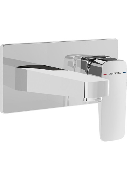 Root Square A42738 Ankastre Lavabo Bataryası, Sıva Üstü, Krom fırsatları
