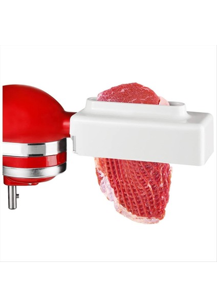 Kitchenaid Stand Mikseri Için Et Yumuşatıcı Paslanmaz Çelik Dişliler Et Yumuşatıcı Mutfak Kümes Hayvanı Yumuşatıcıları Beyaz (Yurt Dışından)