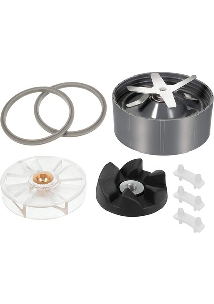 600W 900W Blender Için 8 Parça Blender Yedek Parçaları Buz Bıçağı/kauçuk Sızdırmazlık Contası/şok Pedi (Yurt Dışından)