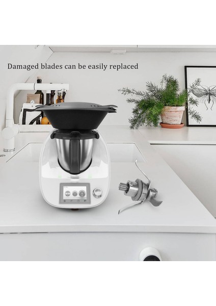 Paslanmaz Çelik Blender Bıçağı Karıştırma Ataşmanı Çırpma Kelebek TM21 Için Yedek Aksesuarlar (Yurt Dışından) modelleri