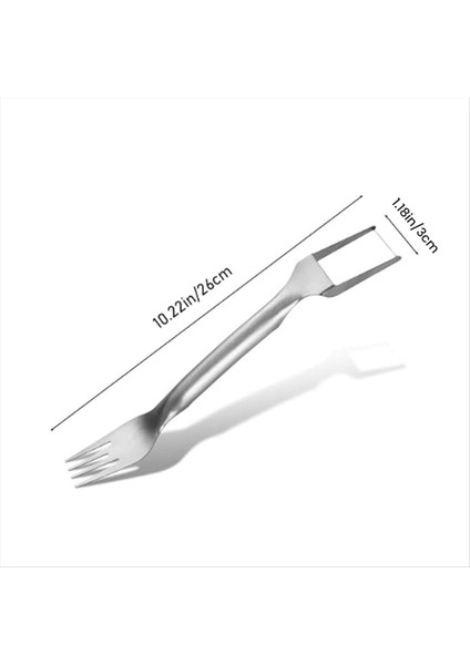 5 Adet 2-In-1 Paslanmaz Çelik Meyve Kesici Çift Meyve Çatalları Dilimleme Bıçağı Karpuz Çatal Dilimleme Kesici Dilimleme Aracı (Yurt Dışından) modelleri