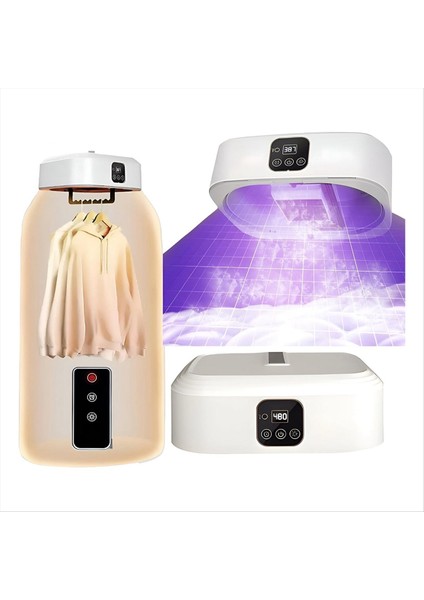 Taşınabilir Çamaşır Kurutma Makinesi Taşınabilir Çamaşır Kurutma Makinesi Mini Çamaşır Kurutma Makinesi Ev, Seyahat ve Çeşitli Hafif Giysiler Için Uygundur. Ingiltere Fişi (Yurt Dışından) fırsatları