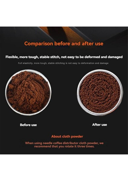 58MM Döner Kahve Tozu Iğnesi ve Toz Çekici Wdt Alet Seti Espresso Kahve Karıştırıcı Dağıtıcı (Yurt Dışından) modelleri