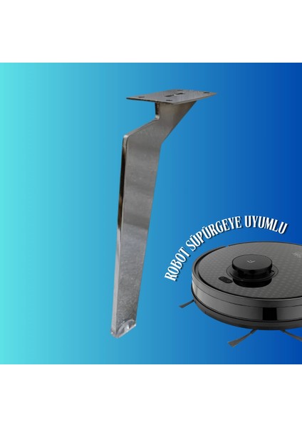 20 cm Metal Tabanca Ayak Koltuk Ayağı Mobilya Ayağı Ünite Ayağı Konsol Ayağı Puf Berjer Ayağı modelleri