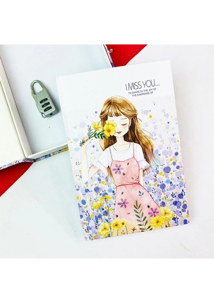 Kilitli Kutulu Ajanda Günlük Not Hatıra Defteri Notebook Beyaz fiyatları