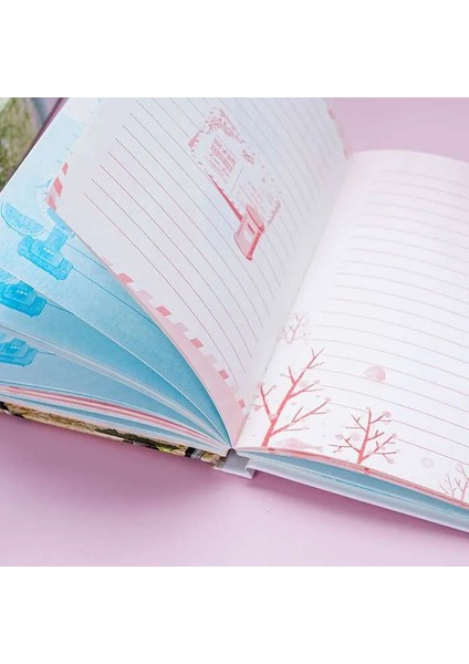 Kilitli Kutulu Ajanda Günlük Not Hatıra Defteri Notebook Beyaz indirimleri