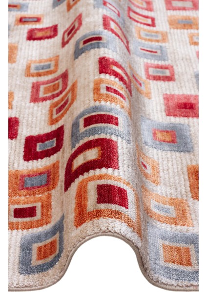 Zara ZR 21 Bej Multy Özel Tezgah Kolay Temizlenebilir Hav Bırakmayan Otantik Modern Uşak Halısı fiyatları