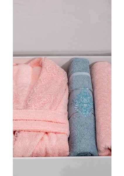 Bay-Bayan 12 Parça Çift Kişilik Bornoz Seti fırsatları