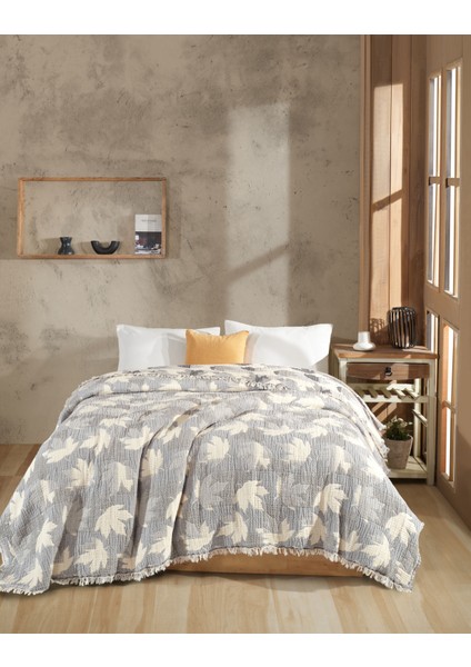 Çift Taraflı, Jakar Desenli, 5 Katlı, Dolgulu Müslin Battaniye, Yorgan, 220 x 240 cm modelleri