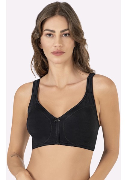 Kadın Büyük Beden Dubleli Balensiz Mikro Ayarlanabilir Askı Toparlayıcı Sütyen